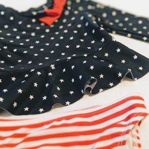 4th of July Ready! Baby Girl Bathing Suit